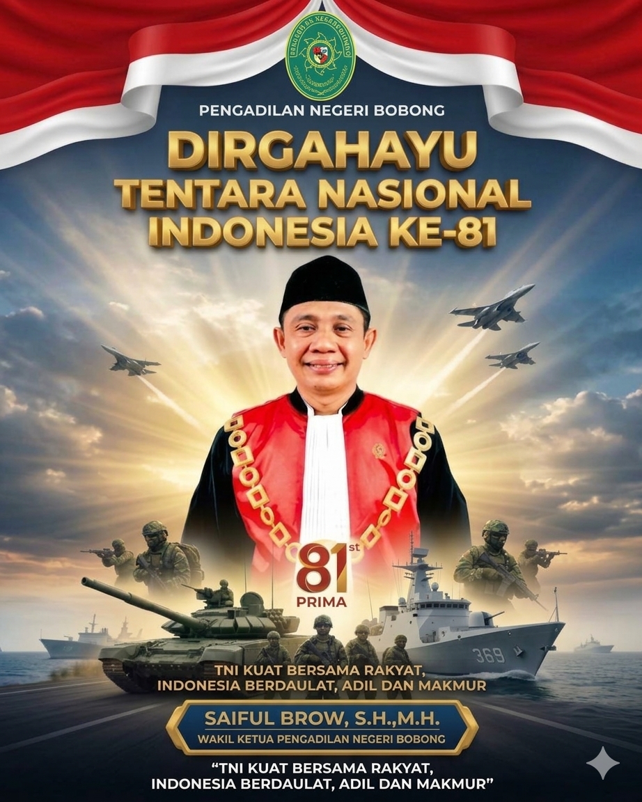 pengadilan-negeri-bobong-berikan-ucapan-dirgahayu-hut-tni-ke81